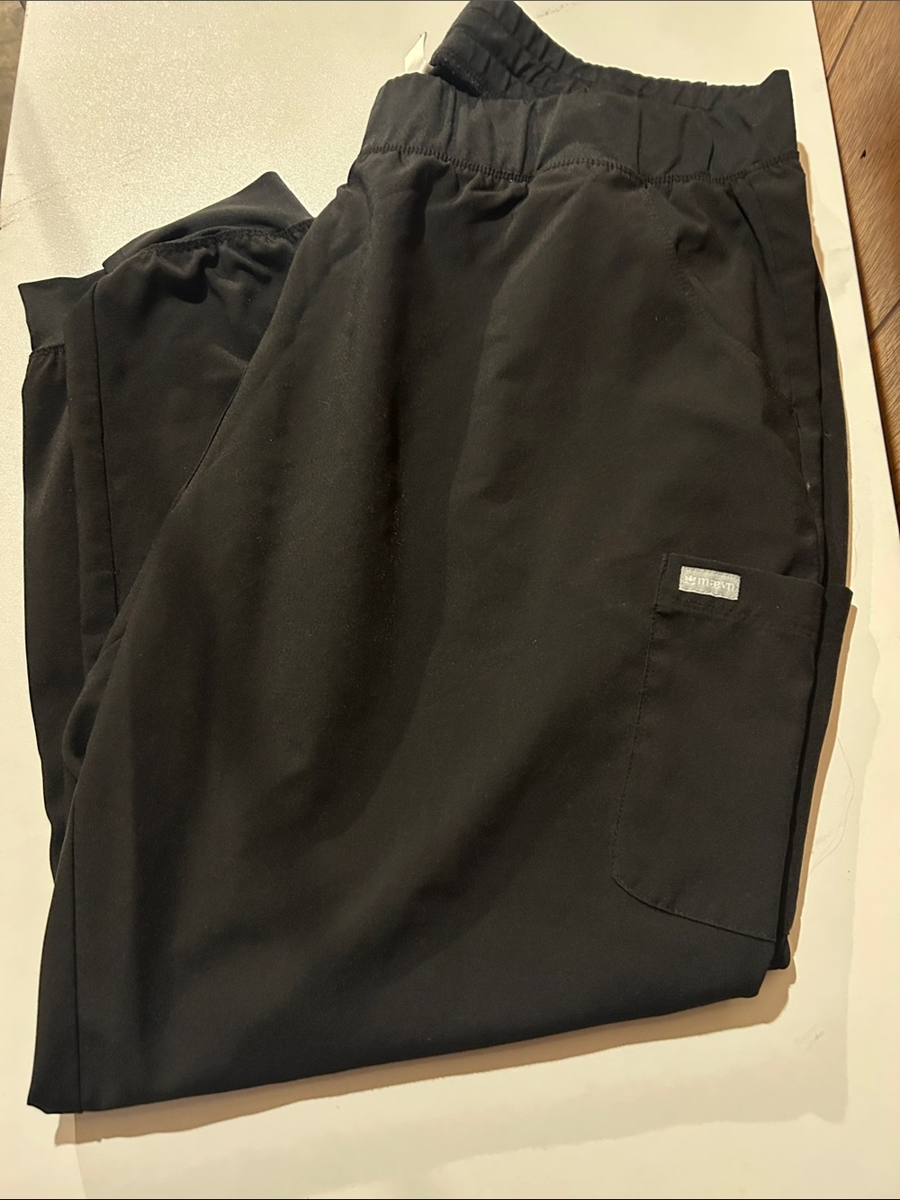 3/$25 maevn | Women's Black scrub Joggers